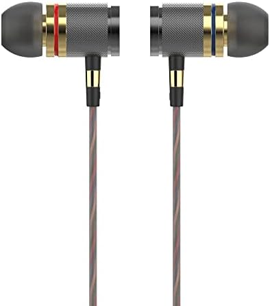 Слушалки Betron YSM1000 ушите с кабелен конектор 3.5 мм, калъф за кабел без entanglements и Неподатливостта втулки