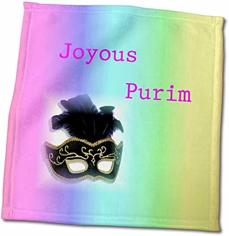 Триизмерно Радостни Пурима с маска На Ярки Градиентных кърпи (twl-234288-1)