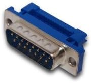 Аксесоари за КОМПЮТЪР - Connectors Pro 10-Pack Запресоване съединител IDC DB15 стъпка 2,54 mm 0,1 инча за плосък лента, D-sub 15 контакти