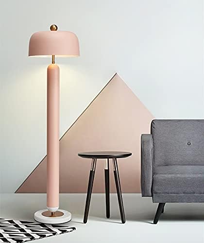 WDBBY Скандинавски Розово и Зелено Топъл Цвят, Модерен Външен Лампа, Метална Поставка E27, Лампа за Дневна, Голяма Къща (Цвят: Зелен)