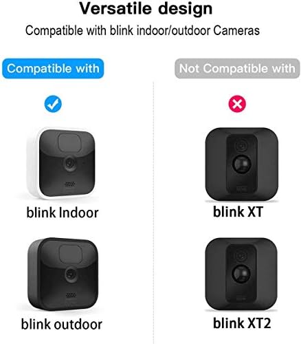 Скоба за монтаж на улична камера Koroao Blink, Държач за контакти модул за синхронизация Blink в закрити помещения и на улицата, и регулируема на 360 градуса за монтиране на закрито / на открито за изцяло нова улична