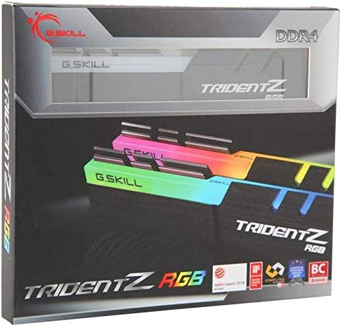 G. Skill Trident Z серия RGB 32 GB (2 x 16 GB) 288-Пинов SDRAM DDR4 3600 CL18-22-22-42 1.35 V Двуканална памет Настолна F4-3600C18D-32GTZR