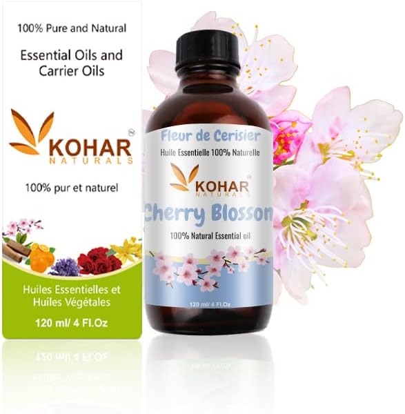Етерично масло KOHAR NATURALS Pure Naturals за дифузор за Ароматерапия, Свещи, Сапуни, продукти за грижа за кожата и косата. (Гардения)