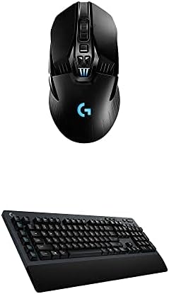 Система за безжично зареждане на Logitech G Powerplay за безжични геймърски мишки G703, G903 Lightspeed с безжична геймърска мишка G903 Lightspeed с сензор Hero 16K