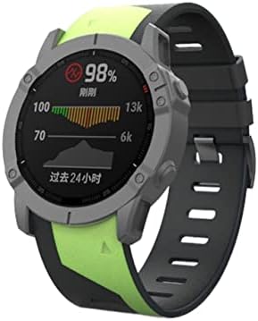 DAIKMZ 26-22 мм Быстроразъемный Каишка за часовник Garmin Fenix 6X6 Pro Watch Easyfit Каишка на Китката, за часа на Garmin Fenix 5X5 3 3HR