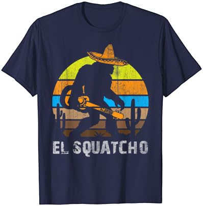 Тениска El Squatcho, Тениска голямата стъпка, Тениска с Образа на Снежния Човек
