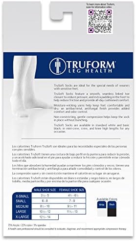 Медицински Компресия чорапи Truform за мъже и жени, на натиск до коляното 8-15 мм hg.календар. По цялата дължина на Хайвер