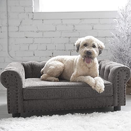 Petmate La-Z-Boy Newton Разтегателен диван за Големи Кучета, 40 х 27 Инча, Графит
