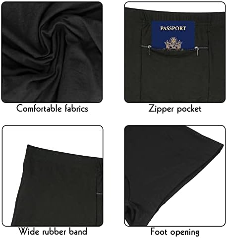 2 Опаковане на Мъжко бельо, на ръка, с Преден джоб, Пътни Боксови шорти, Черен