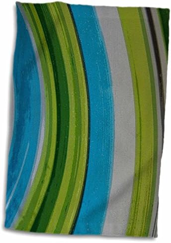 Кърпи 3dRose Florene Contemporary Abstract - Цветни завои - (twl-14484-1)