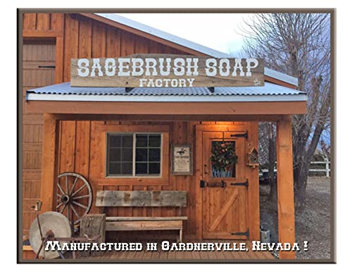 Sagebrush Soap Factory Микродермальный Скраб За лице Хидратиращ Крем за цял ден, плюс сапун от Морска Глина