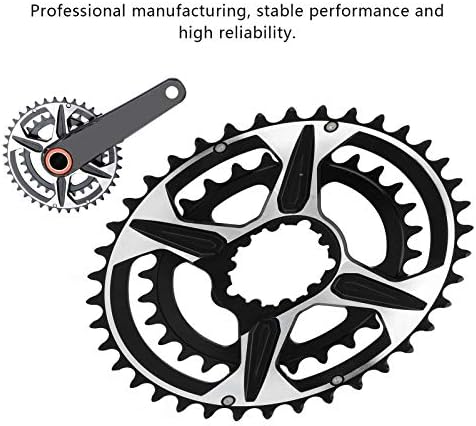 Пръстени на верига за планински велосипед Alomejor Директно Инсталиране на Двойна?пръстени верига на Коляновия вал диск Промяна на скоростта на въртене на колелата верига диск 38?28T