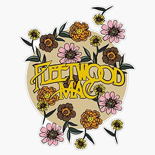 Знаци визия Fleetwood flowers Mac Стикер на Бронята Vinyl Стикер 5 инча