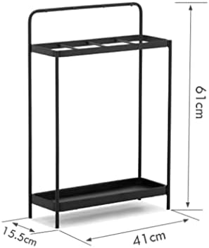 IRDFWH Стойка за чадъри Домашна Скандинавски Желязна Стойка За Чадъри Търговска Фоайето на Хотела Офис Стойка За Източване на Кофи За Чадъри