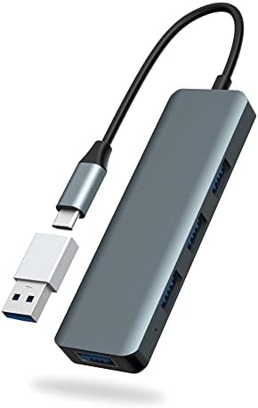 COSTOM XVX M84 75% Безжичен /Жичен Механична Клавиатура и USB C-Hub 4-Портов Алуминиев USB 3.0 хъб с USB адаптер C-USB