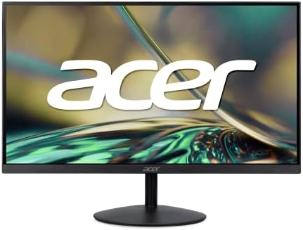 Монитор за домашния офис на Acer SB222Q bi 21,5 Full HD (1920 x 1080) VA с нулева рамка | Технологията на AMD FreeSync | ултра тънък Стилен дизайн | 75 Hz | 1 милисекунда (до vrb) | Слаба синя светлина | Наклон | Портове