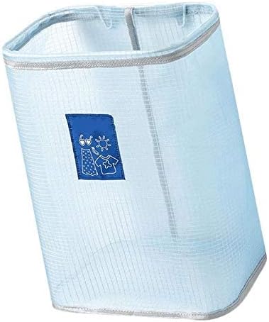 HONGLIUDSF Проста и елегантна 1 бр. Стенни Кошница за съхранение на дрехи Сгъваем Текстилен Контейнер за бельо (Цвят: розов) (Цвят: синьо)