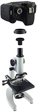 Определяне на Solomark T T2 за фотоапарати Canon Eos Адаптер за Микроскоп с Пристанища за окуляров 23,2 мм