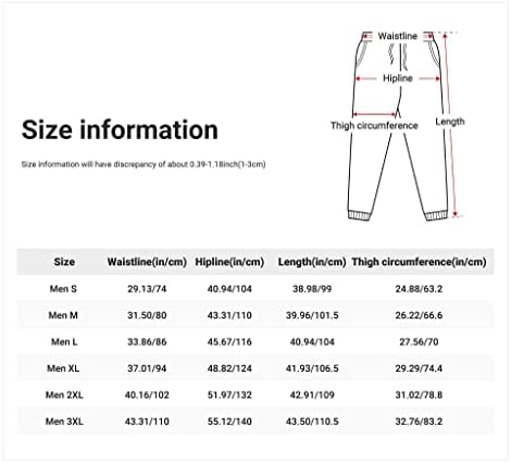 INZVKJLU Мъжки Спортни Панталони за Джогинг с 3D Принтом, Ежедневни Спортни Облекла с Еластичен Колан, Спортни Панталони